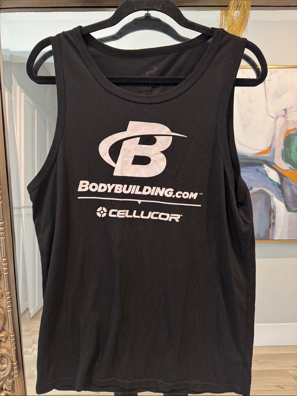 Bodybuilding.com Cellucor Black Men's Performance Tank